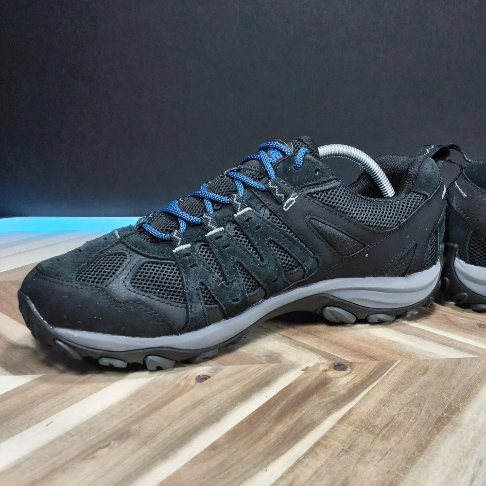 Merrell Low Top Men's 11.5 Lace-up Hiking Shoes Accentor 3 Black Suede J135471